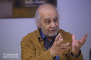 Miguel Littin in meeting with certain AIPFF organizers - Photo: Taha Jalilzade