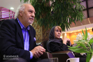 Miguel Littin with His Wife at Imam Khomeini Airport Photo: Mohsen Eslamzadeh