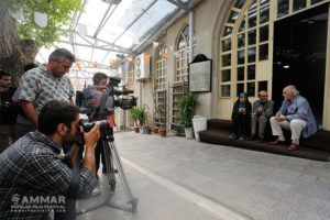 The Chilean filmmaker, Miguel Littin visited Jamaran - Photo: Mohammadreza Jofar