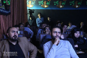Iraqi students of Tehran University watch "The Martyr" - Photo: Ebrahim Vakili